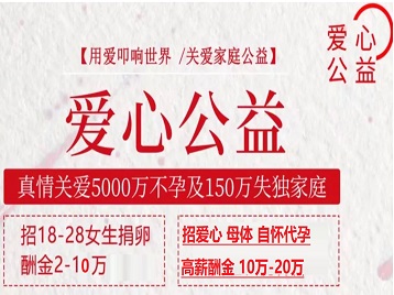 景德镇捐卵助孕生子 爱心志愿者招募